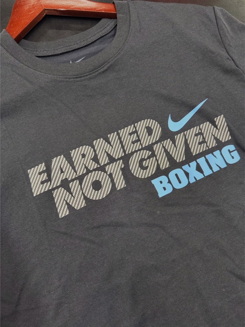 Nike Boxing EARNED Tee - Black